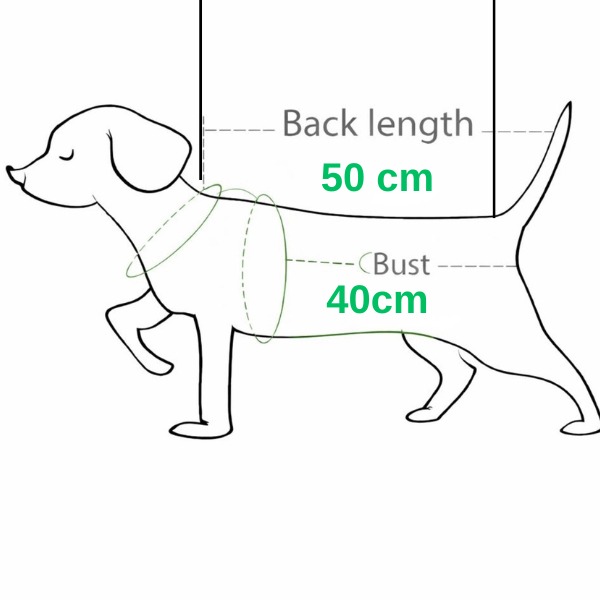 Medium to Large Dog Hoodie