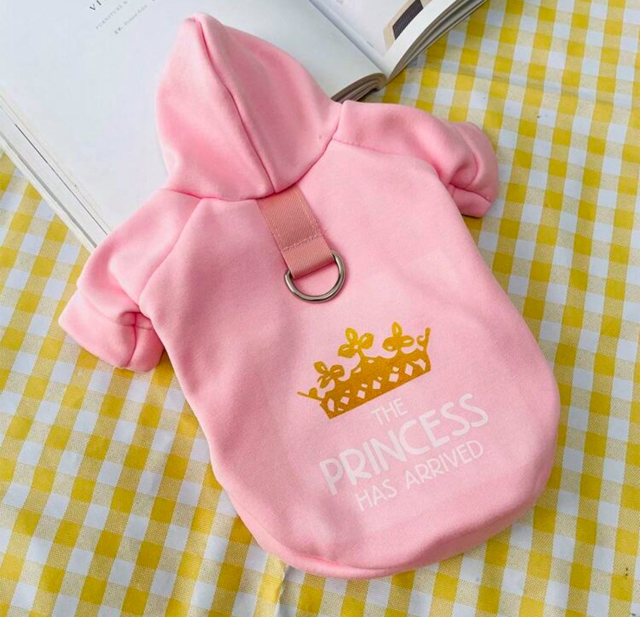Pink Fleece Hoodie