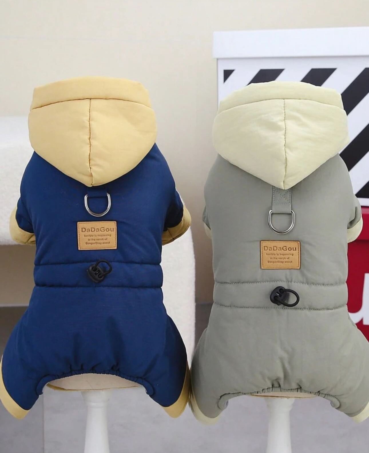 Navy Blue Pet Jumpsuit