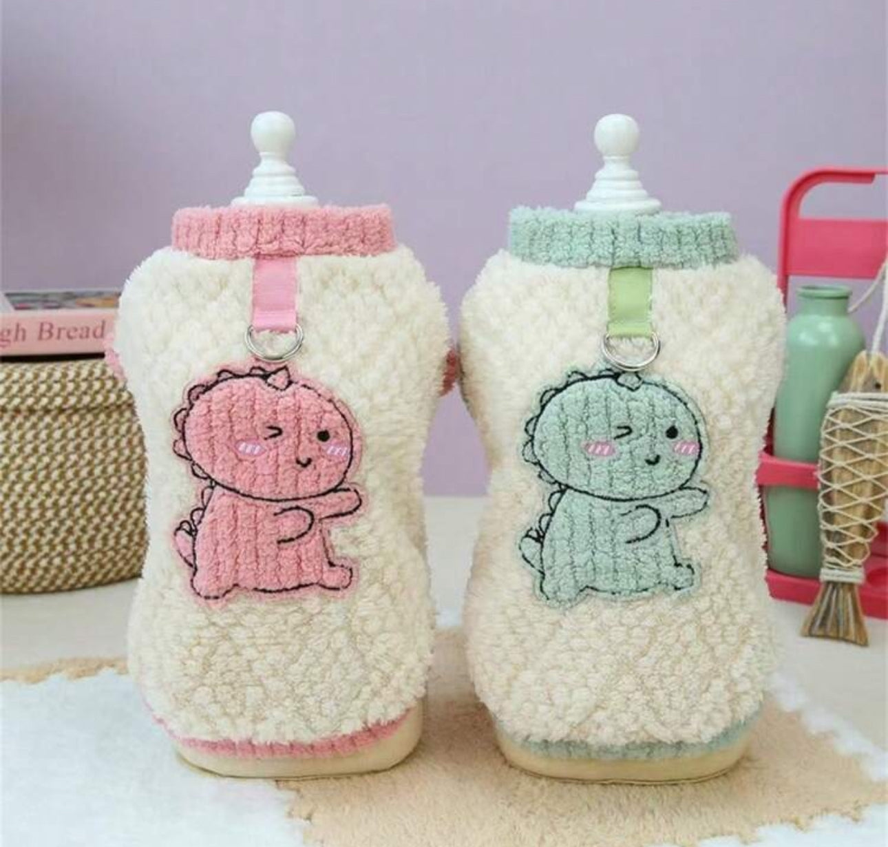 Fluffy Pinky Pet Outfit