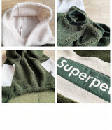 Sheep Fur Style Dog Hoodie