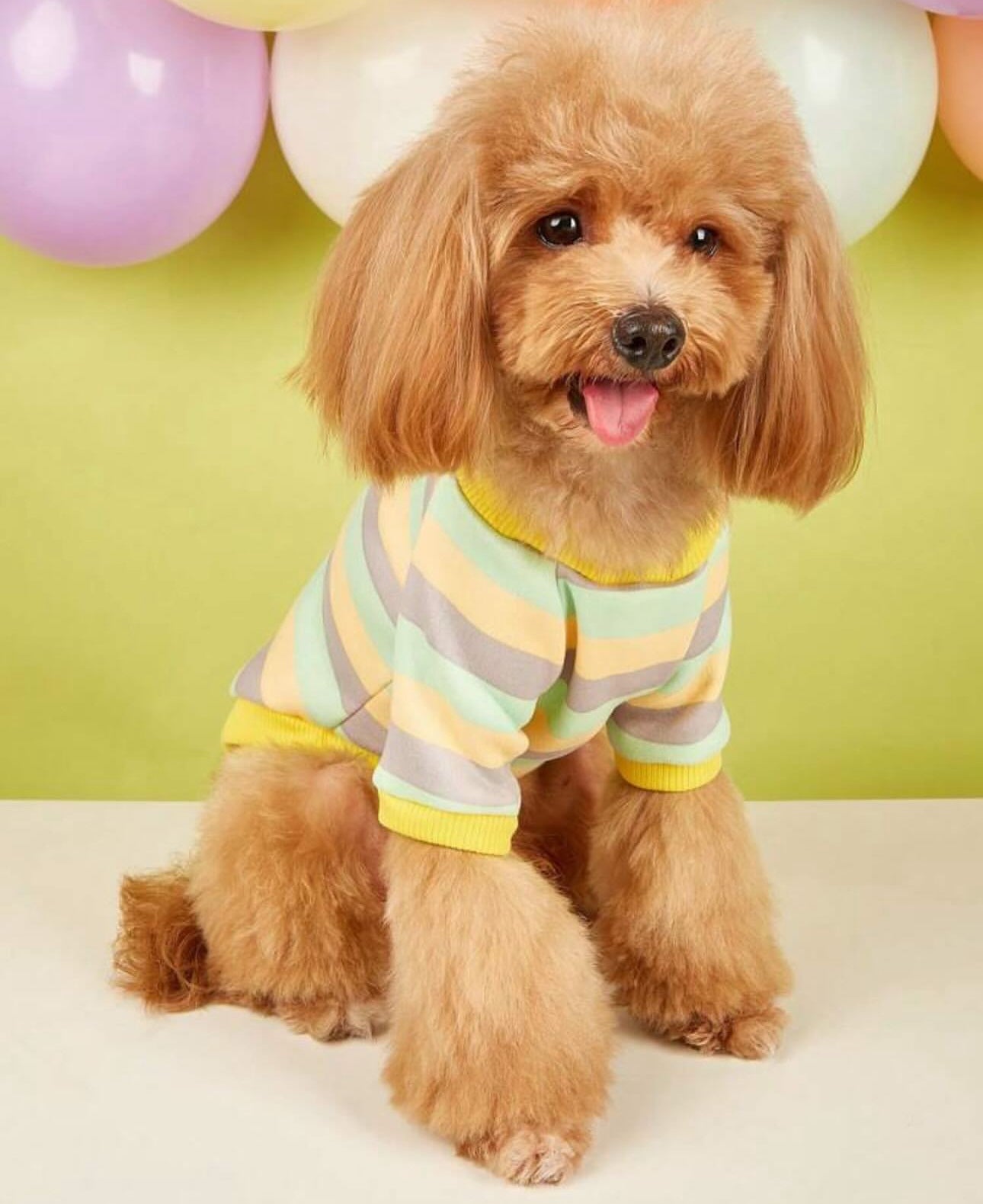 Striped Fleece Sweater