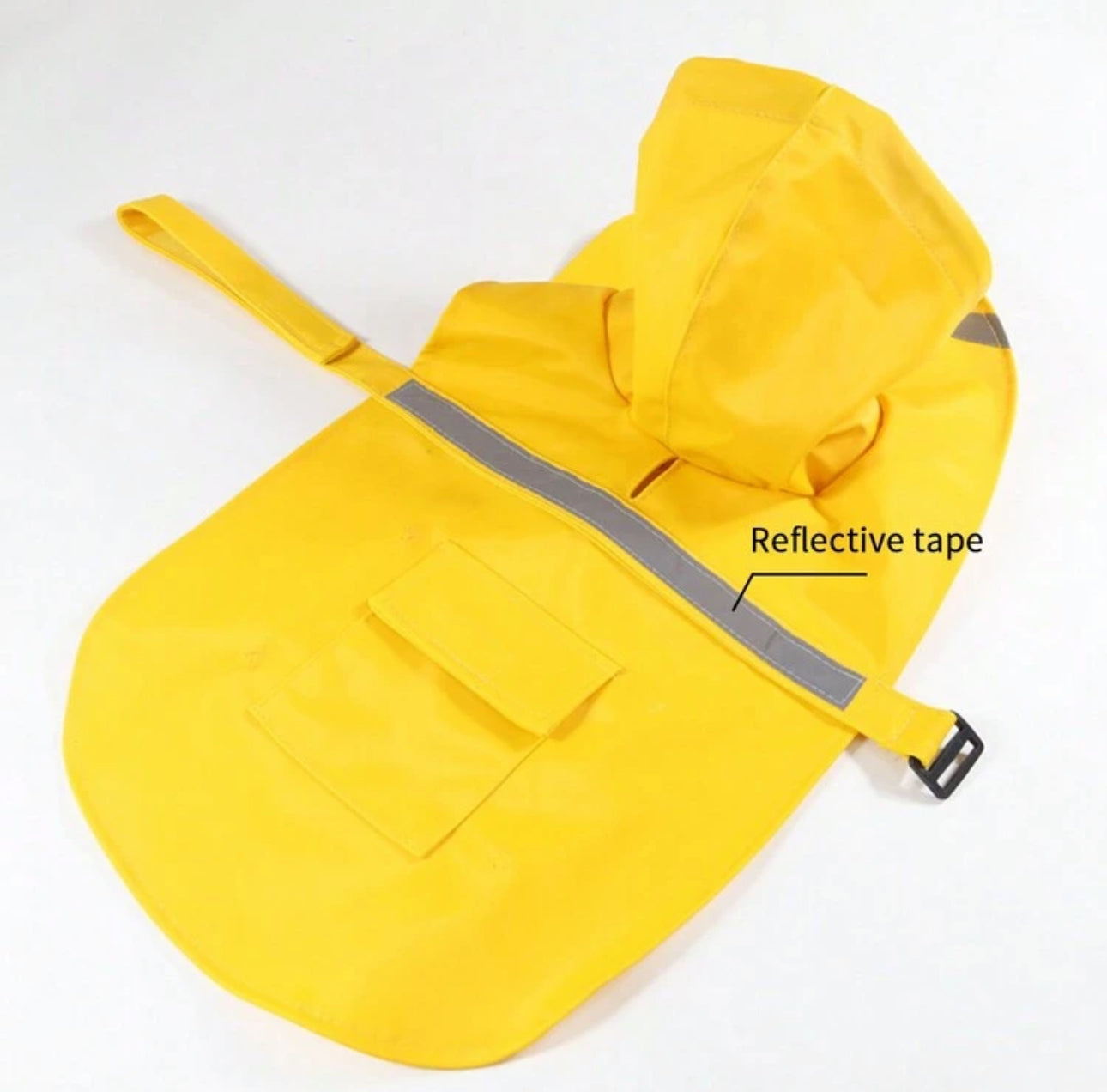 Yellow Reflective Raincoat