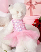 Pink Glitter Tutu Dress