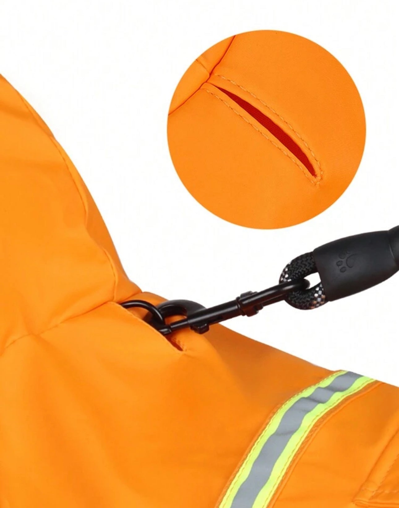 Yellow Reflective Raincoat-Big Dogs