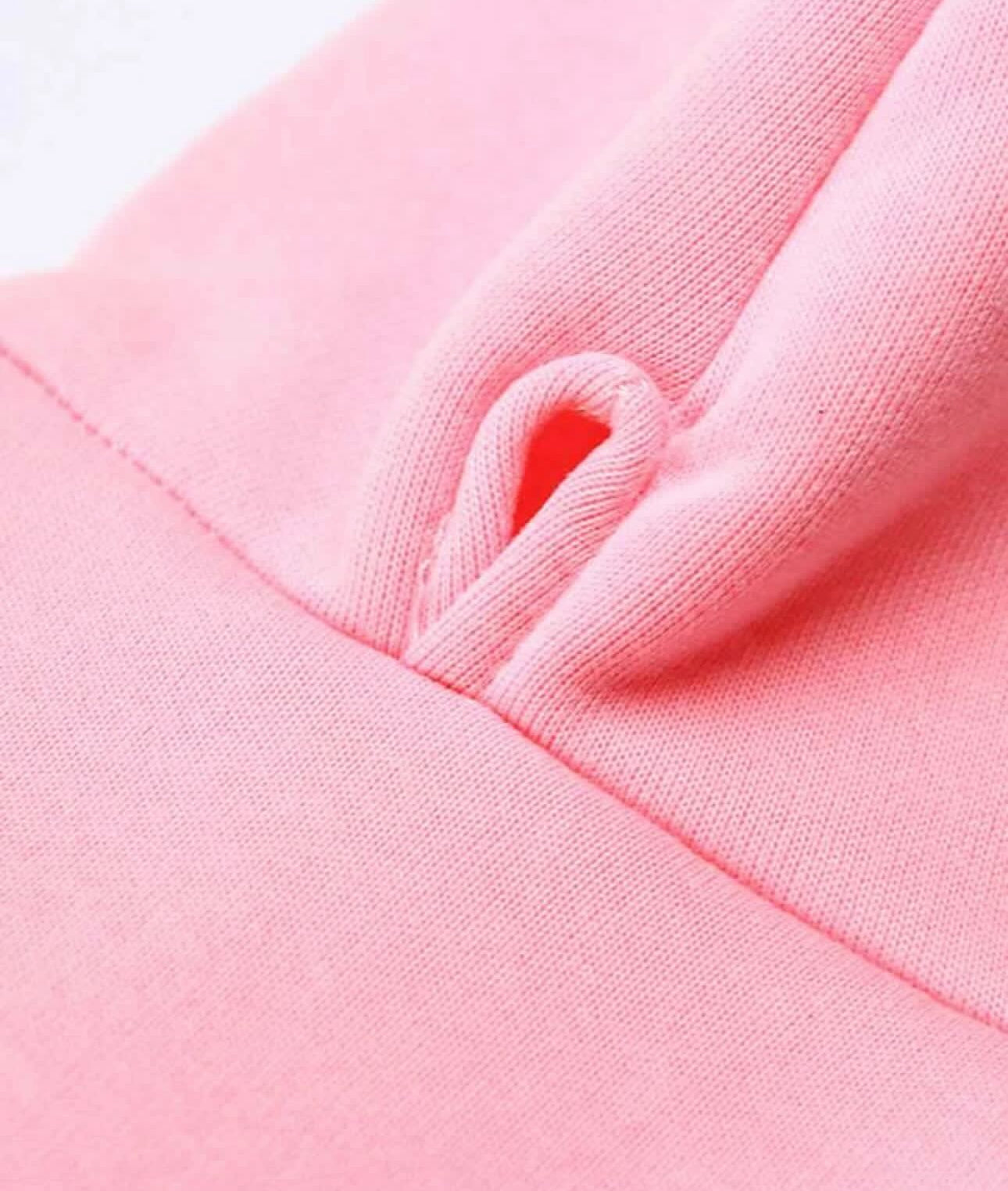 Pink Fleece Hoodie for Pets