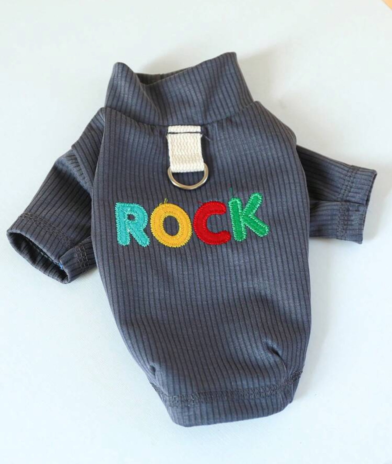Rock Print Lightweight Pet Shirt