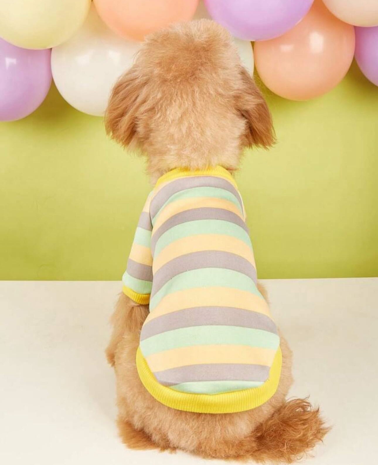Striped Fleece Sweater