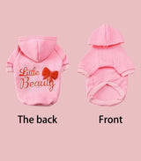 Pink Fleece Hoodie for Pets
