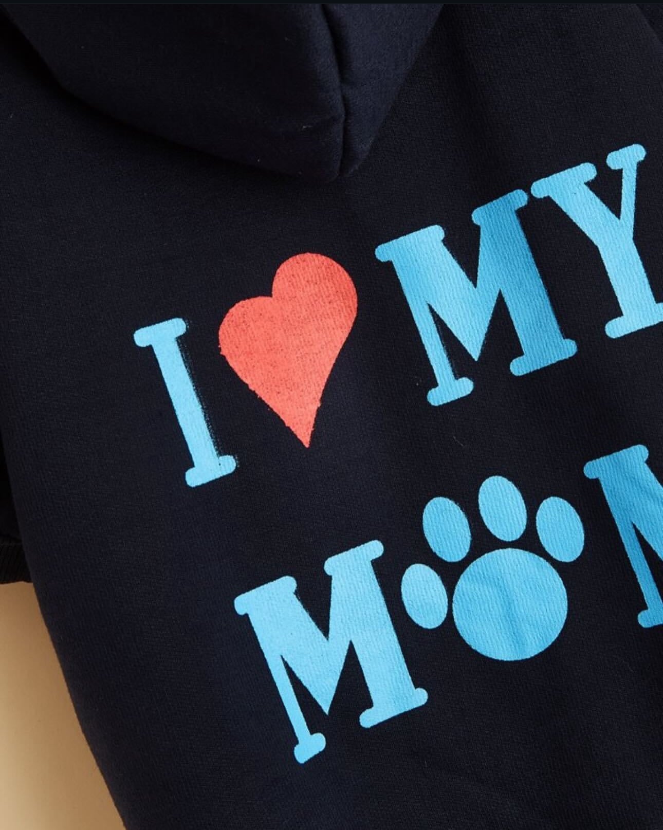 Navy Blue Pet Hoodie