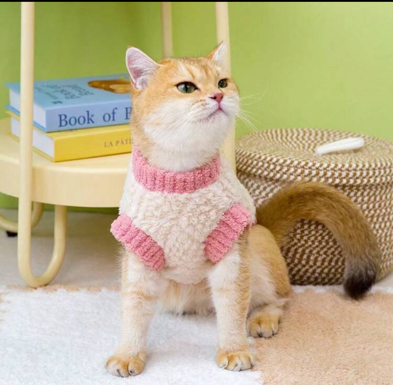 Fluffy Pinky Pet Outfit