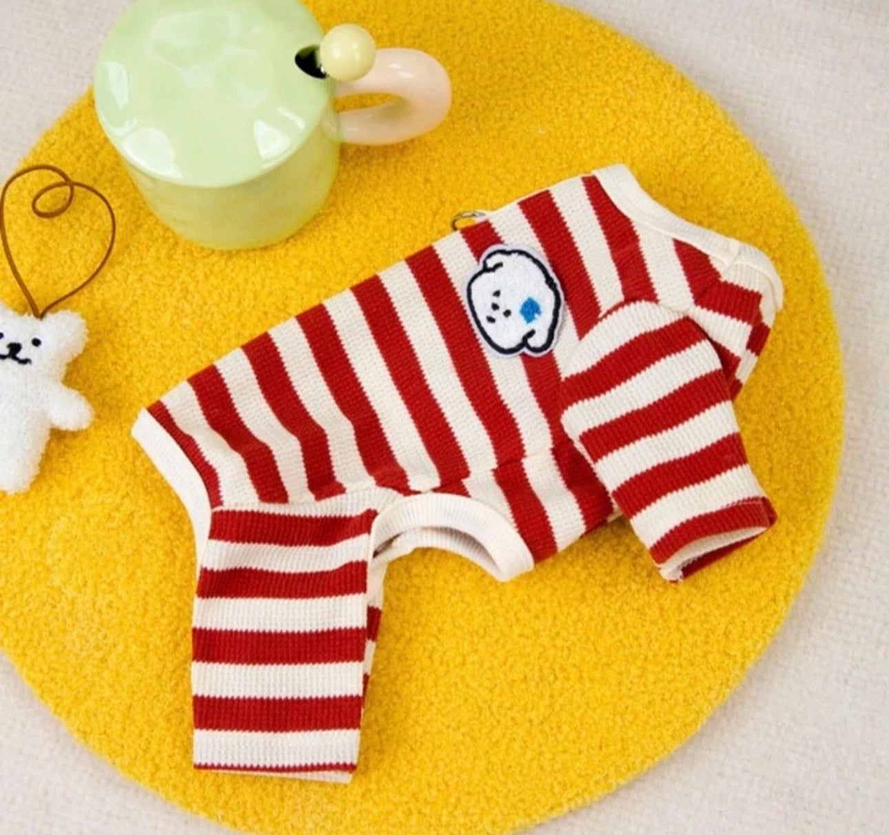 Red Jumpsuit for Small Pets