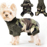 Army Green Jumpsuit for Pets