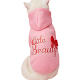 Pink Fleece Hoodie for Pets