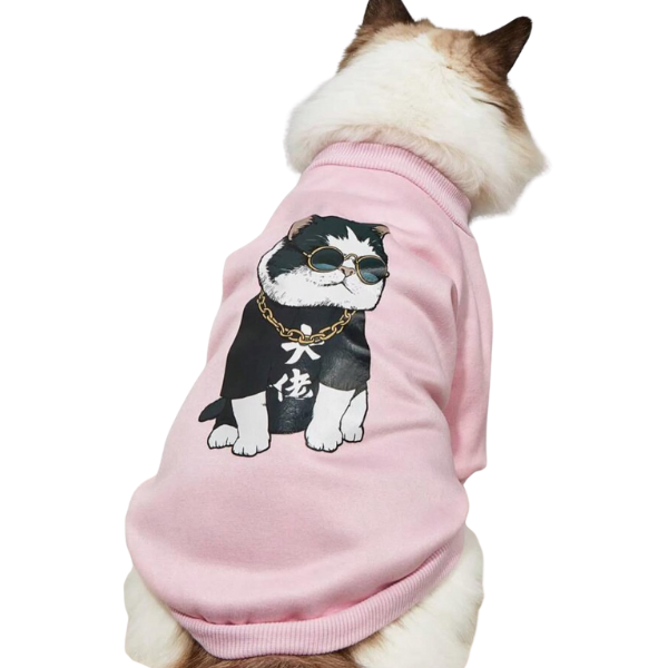 Fleece Stylish Pink Sweatshirt