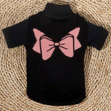 Thick Sweater for Tiny Pets – Cute Bow Design