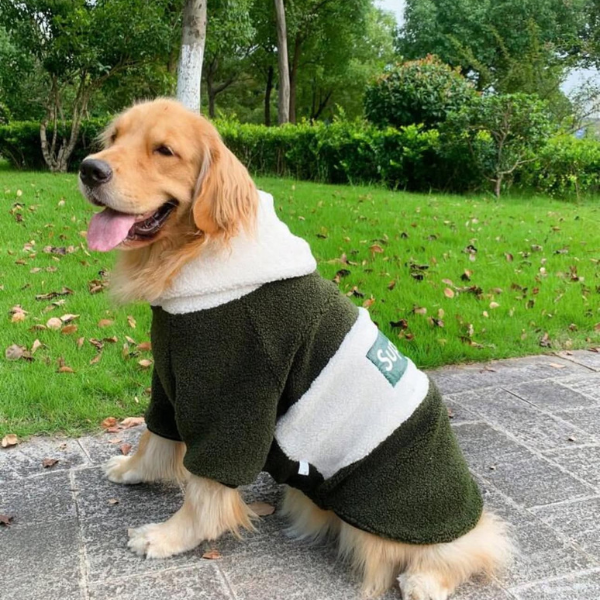 Sheep Fur Style Dog Hoodie