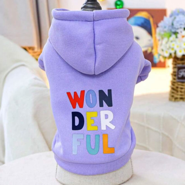Purple Fleece Hoodie