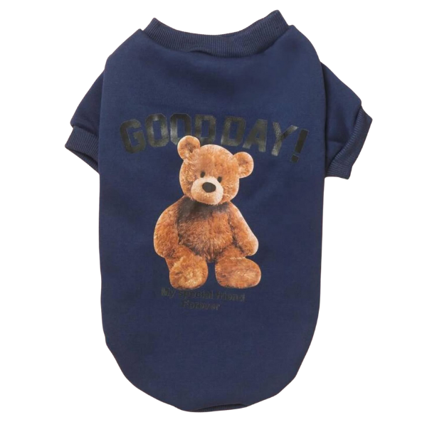 Navy Blue Fleece Sweatshirt