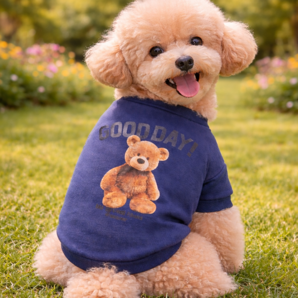 Navy Blue Fleece Sweatshirt