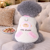 Sleeveless Fluffy Sweatshirt
