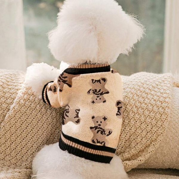 Buttoned Pet Sweater