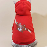 Red Fleece Hoodie