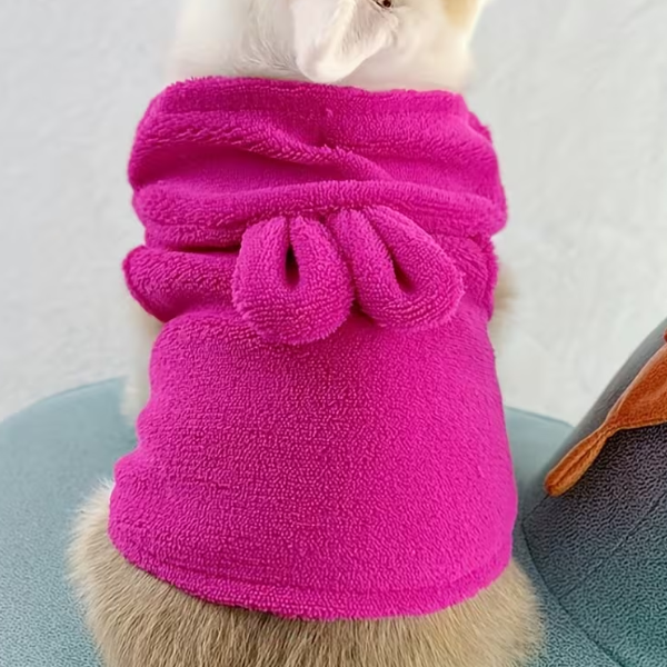 Hoodie with Slight Elasticity Leash