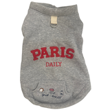 Grey Fleece Pet Sweatshirt