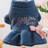 Cozy Wool Pet Dress