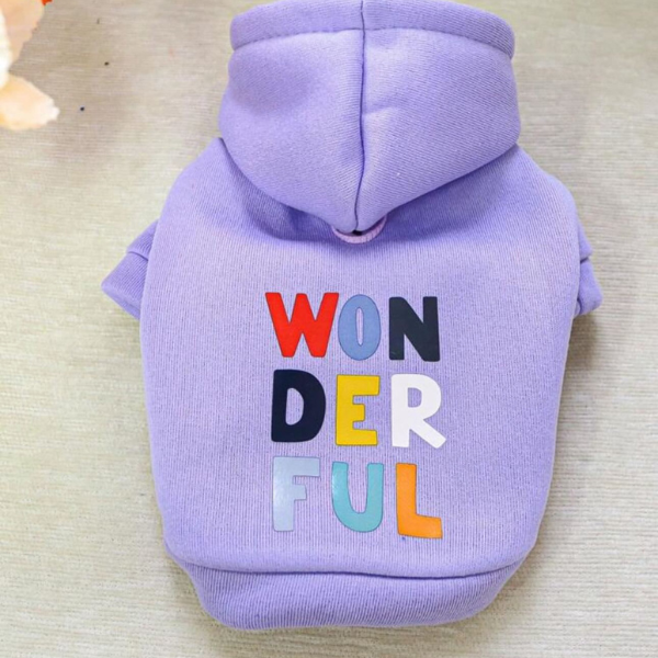 Purple Fleece Hoodie