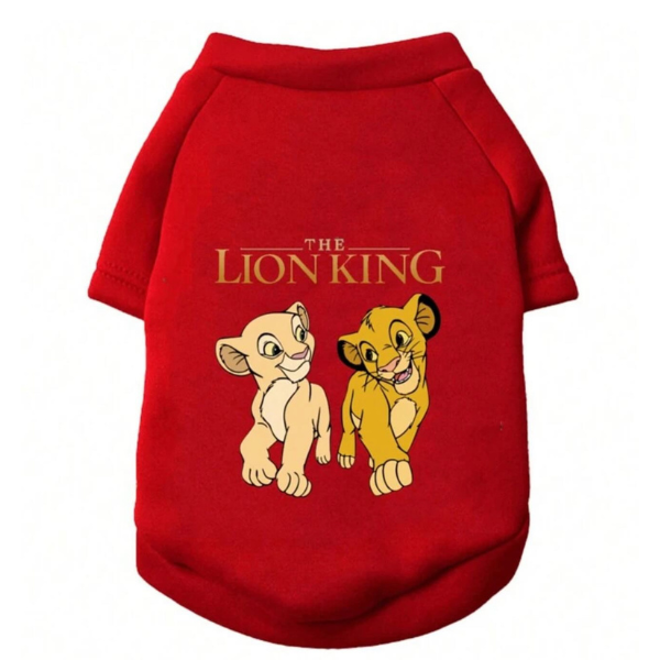 Red Fleece Pet Sweatshirt