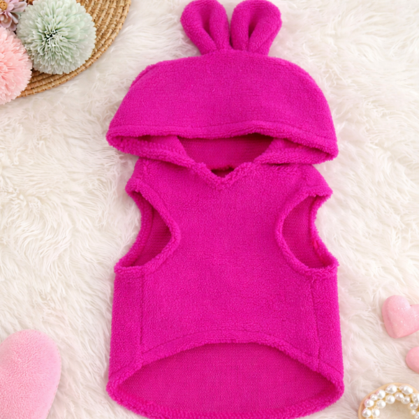 Hoodie with Slight Elasticity Leash